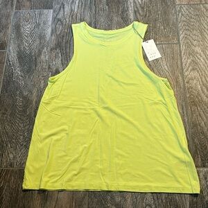 A New Day bright yellow tank